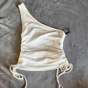 one shoulder top